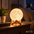 3D Moon Lamp — 7-Colour Night Light